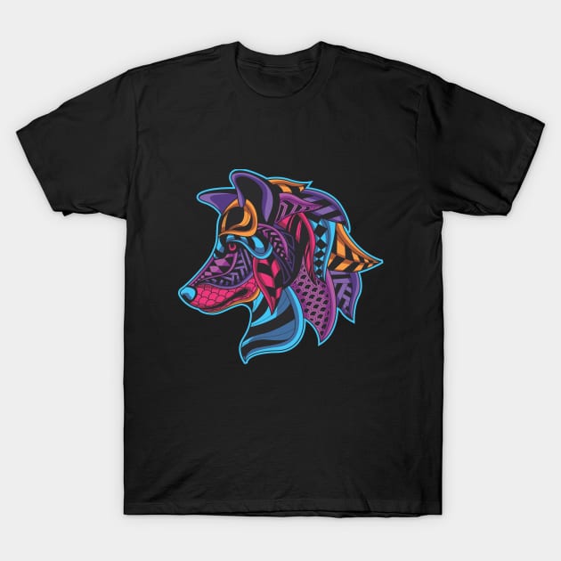 Colors Of The Wolf T-Shirt by Giftee